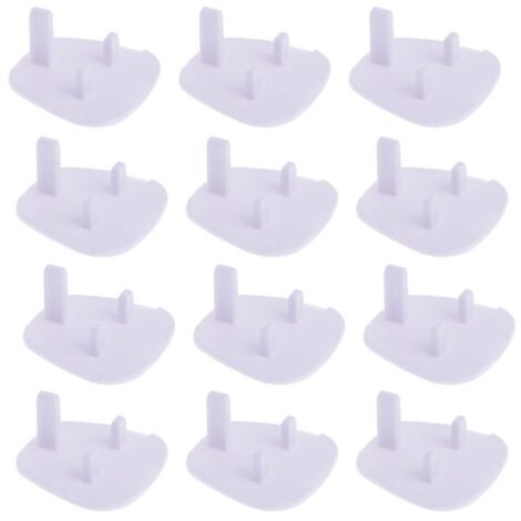 12 pièces Cache-prises Sécurité Enfant Bébé Protection Prise Triple