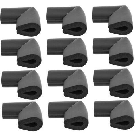 12 Pièces Cadre photo meubles verre en forme de U coin de protection transport mobile protecteur d'angle en mousse mobile 12 pièces Protège-angles pour table tableau