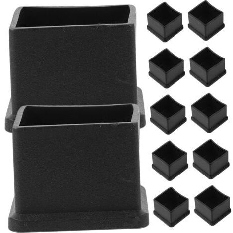 12 Pièces Couvre Pieds Carrés Lot pour Table Canapé Chaise Protection De Sol sans Endommager Meubles Sols Fragiles