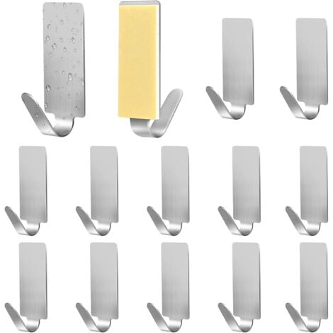 Crochet Adhesif Mural, 4 Pièces Crochet Adhésif, Crochet Auto