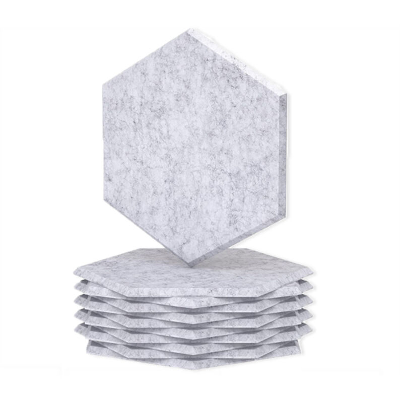 Yozhiqu - 12 pièces de panneaux insonorisants hexagonaux, panneaux autocollants haute densité, adaptés aux studios, bureaux, cloisons familiales