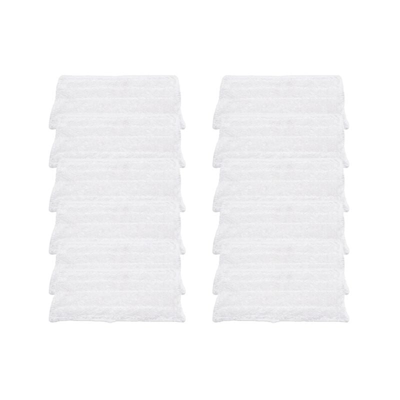 12 PièCes de Rechange pour Vileda Steam xxl Power Pad Nettoyeur Vapeur Remplacement Microfibre Nettoyage Vadrouille, Lavable