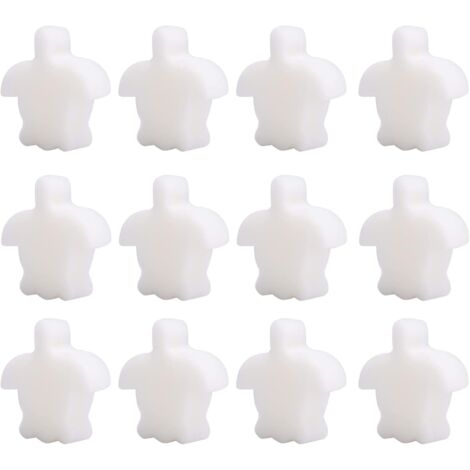 12 Pièces Eponge Absorbante Piscine, Éponge Absorbant l'huile, Éponge d Écume, Éponge de Nettoyage pour Piscine, Jacuzzi, Bain à Remous, Spa.