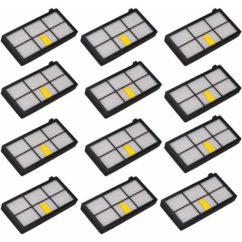 12 Pieces Filter For Roomba 800 900 860 870 871 880 960 980 Series Robot Vacuum Cleaner