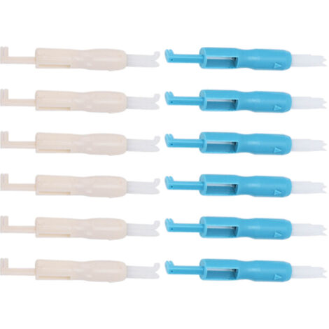 12 Pièces Guide-Fil pour Machine à Coudre - Rapide, Précision et Résistant - Accessoire Couture Essentiel