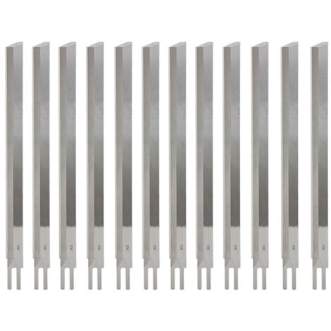 12 Pièces Lames Droites pour Machine à Coudre, Accessoires de Couture Remplaçables 8/10 Pouces