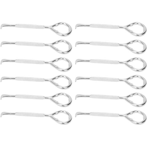 12 pièces Ouvre-boîte Acier M10 Multifonction pour Seau de Peinture et Bouteilles