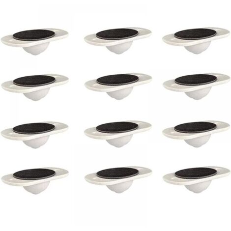 12 Pièces Poulie Universelle Rouleaux De Roue Inférieure De Meubles， roulettes Auto-adhésives pour Fond De Poubelle De Tiroir D'armoireRoulettes