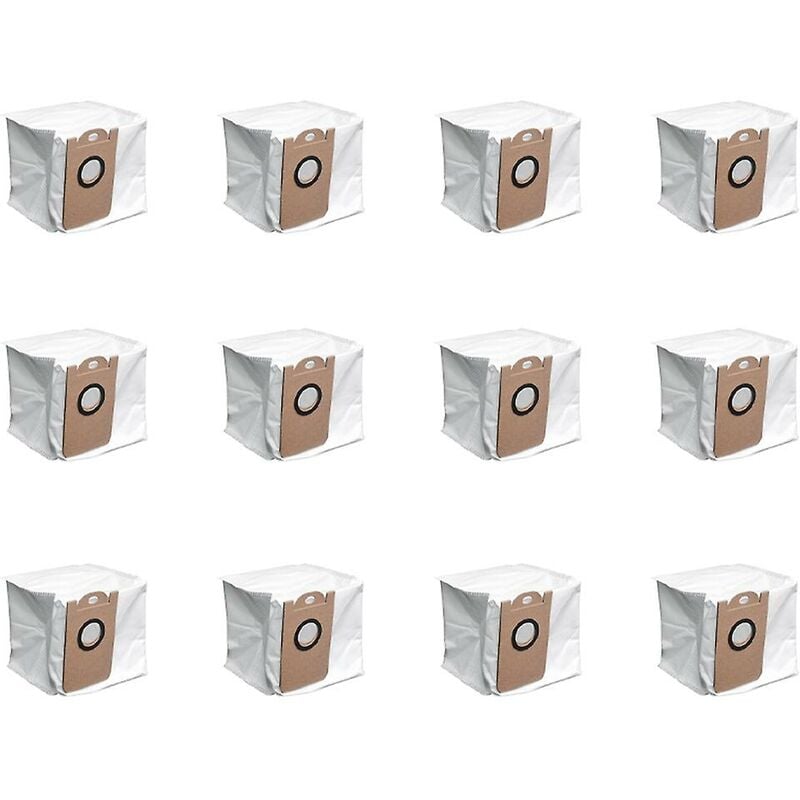 Hyy Ar - 12 pièces pour Proscenic M7 Pro M8 Pro Robot aspirateur sac à poussière