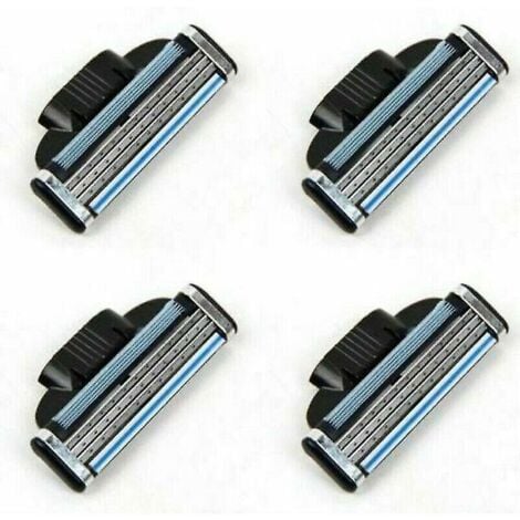 READCLY 12 pièces recharges de remplacement de lames de rasoir pour hommes pour Gillette Mach 3 -