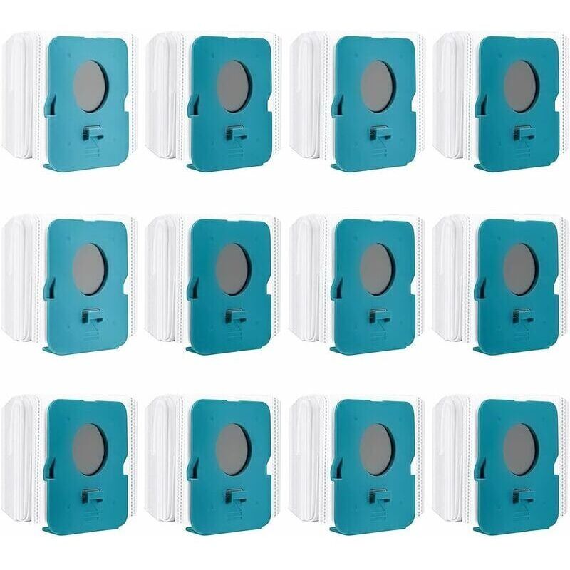 12 pièces sac à poussière Clean Station pour Samsung Bespoke Jet VCA-ADB95, VS20A95923W, sacs de remplacement d'aspirateur, sacs d'aspirateur,