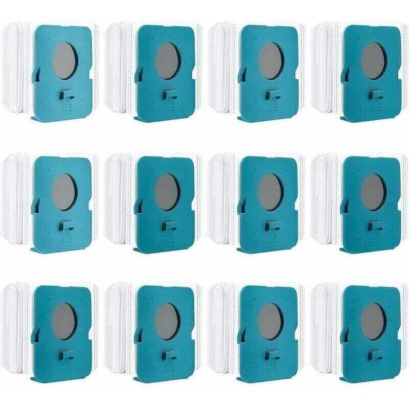 12 Pièces Sac à Poussière Clean Station pour Samsung Bespoke Jet VCA-ADB95,VS20A95923W, Sacs de Rechange pour Aspirateur, Sacs d'Aspirateur,