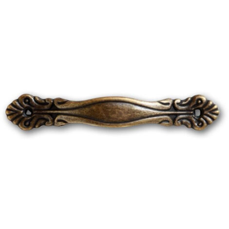 12 poignées fonte patinée 10 - Fonte - Marron - Décoration d'Autrefois