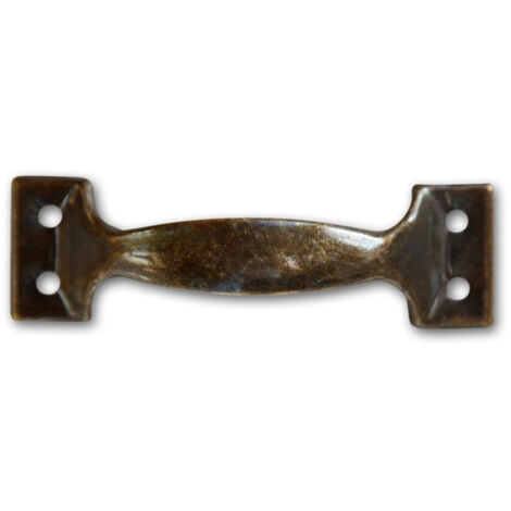 12 poignées fonte patinée 11 - Fonte - Marron - Décoration d'Autrefois