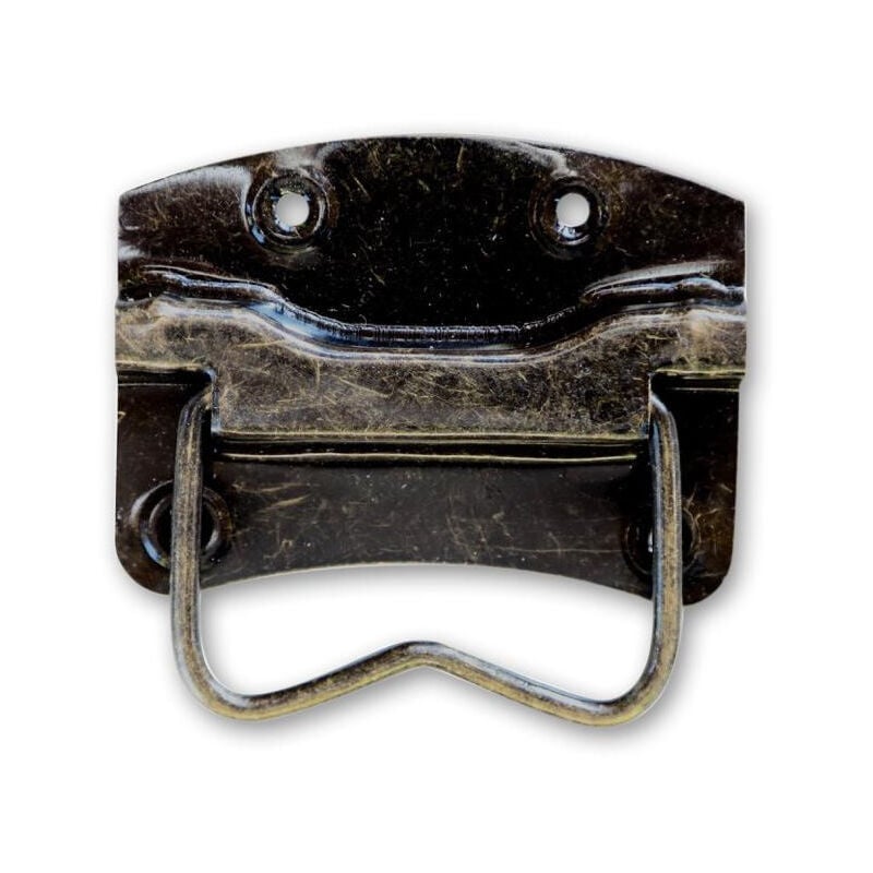 12 poignées fonte patinée 01 - Fonte - Marron - Décoration d'Autrefois