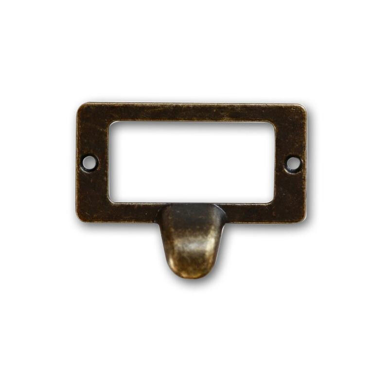 12 poignées fonte patinée 04 - Fonte - Marron - Décoration d'Autrefois