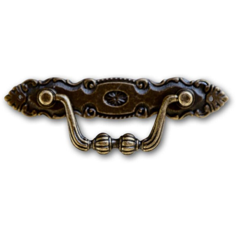 12 poignées fonte patinée 08 - Fonte - Marron - Décoration d'Autrefois