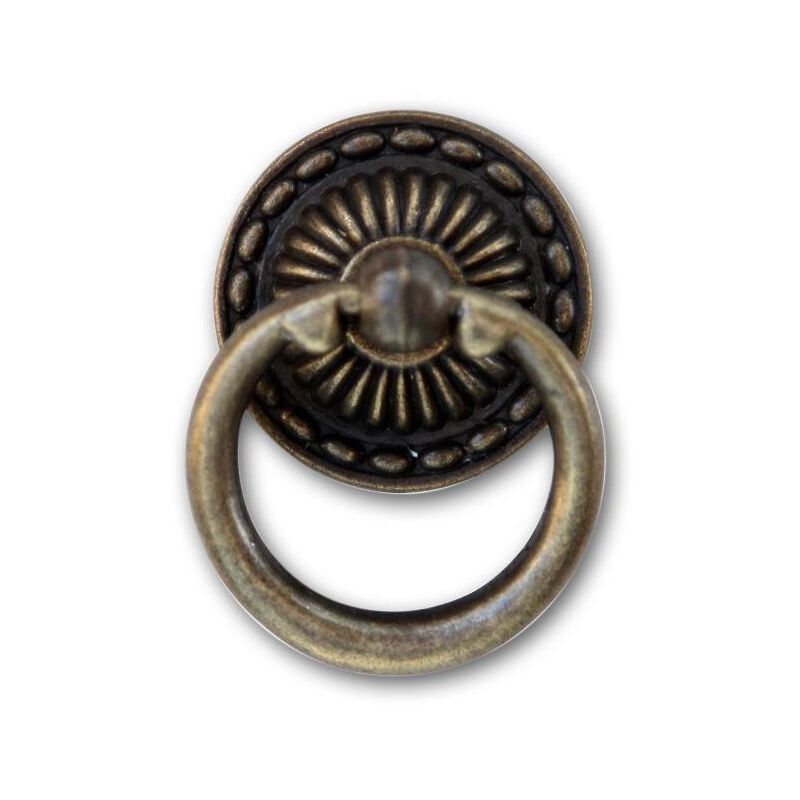 12 poignées fonte patinée 15 - Fonte - Marron - Décoration d'Autrefois