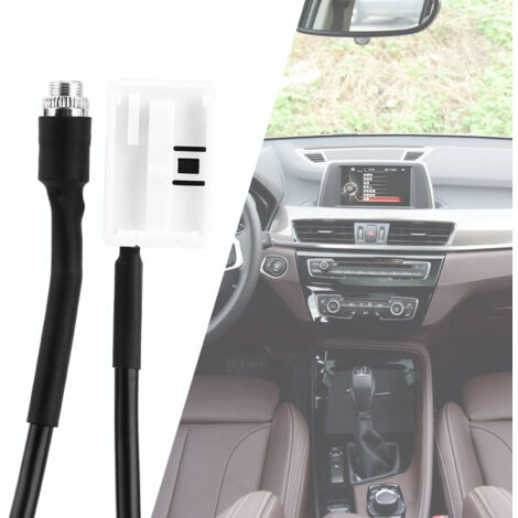 12-poliges AUX-Audiokabel-Set für iPhone und iPod, Adapter für BMW E60 E61 E63 E64