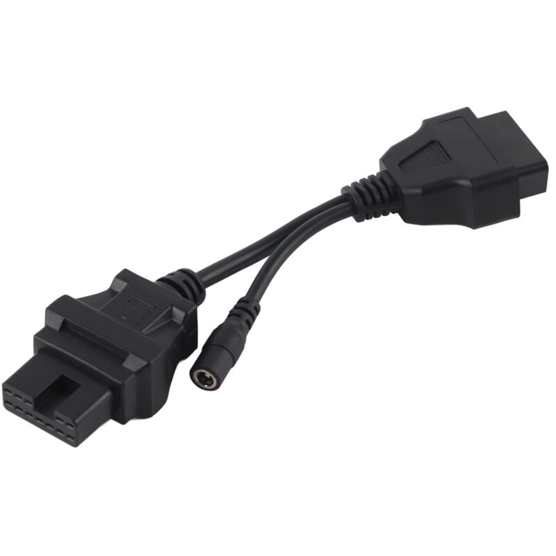 Image of 12-poliges OBD1-zu-16-poliges Diagnose-Adapterkabel für Autos.