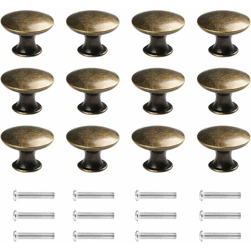 Great Fair - 12 pomelli vintage per cassetti, 30