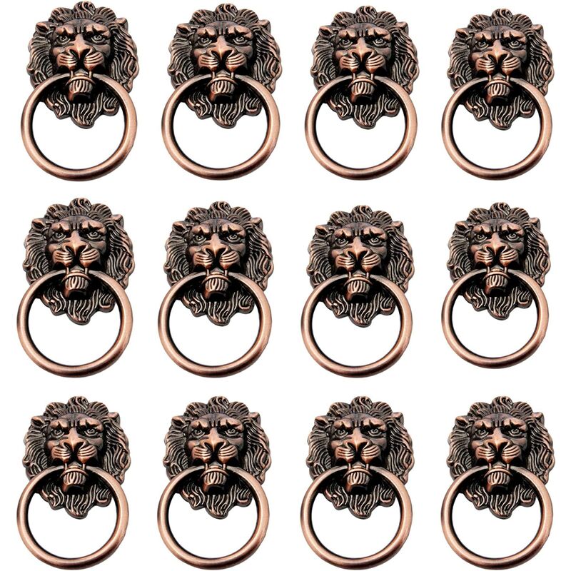 Tinor - 12 pz Manopole per Porte Diametro Hasp