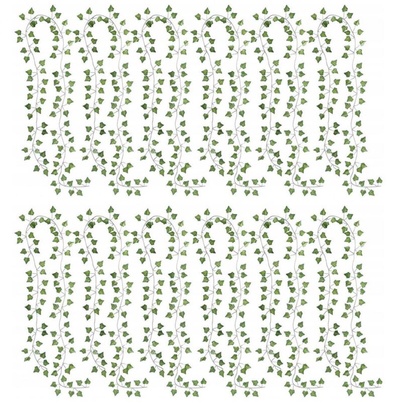 Image of 12 rami di piante artificiali - edera