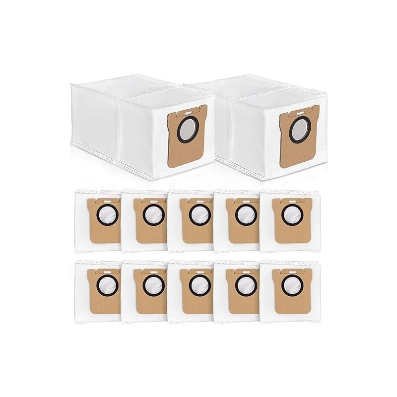 Image of 12 sacchetti per polvere per Xiaomi X10+, sacchetto di ricambio per aspirapolvere robot Dreame L10 Ultra/L10s Ultra