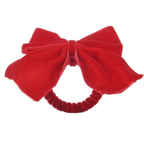 12 serviettes de Noël en velours avec anneaux, idéales pour décoration de table de fête, mariage ou événement spécial.