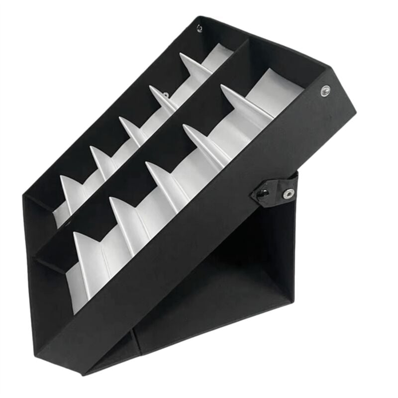 Image of 12 Slots Gläser Tablett Sonnenbrille Display Fall Brillen Organizer Box