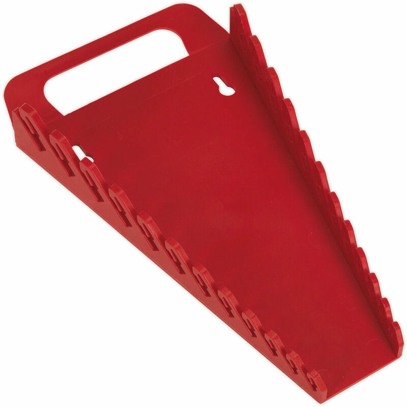 Loops - 12 Spanner tpr Sharks Teeth Tool Rack - Drawer & Wall Mount Strip Management
