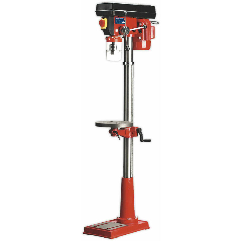 Loops - 12-Speed Floor Pillar Drill - 370W Motor - 1500mm Height - Safety Release Switch