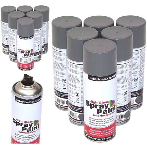 12 Spraydosen PRIMER Haftgrund grau Grundierung Füller 12797 Lackspray Untergrund
