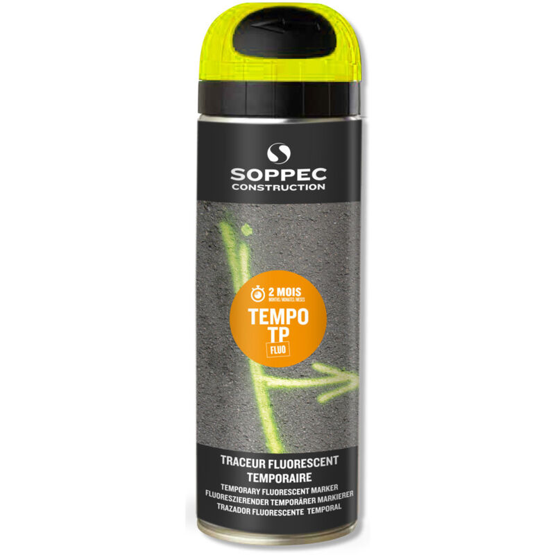 12x Soppec Markierfarbe Tempo Tp, Inhalt 500 Ml, Gelb