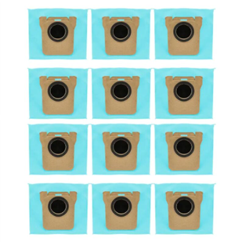 Image of 12 Stück Aktivkohle-Staubbeutel für Roboterstaubsauger X10+,L10S