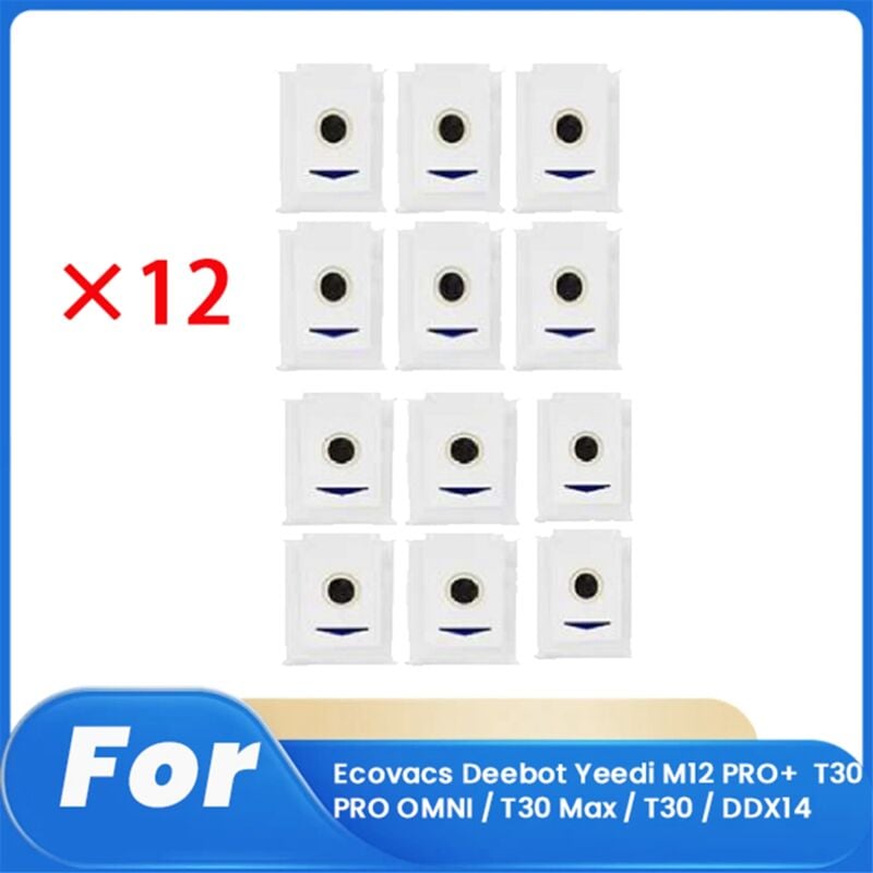 Image of 12 Stück Staubbeutel für M12 pro+ Kehrmaschinenzubehör