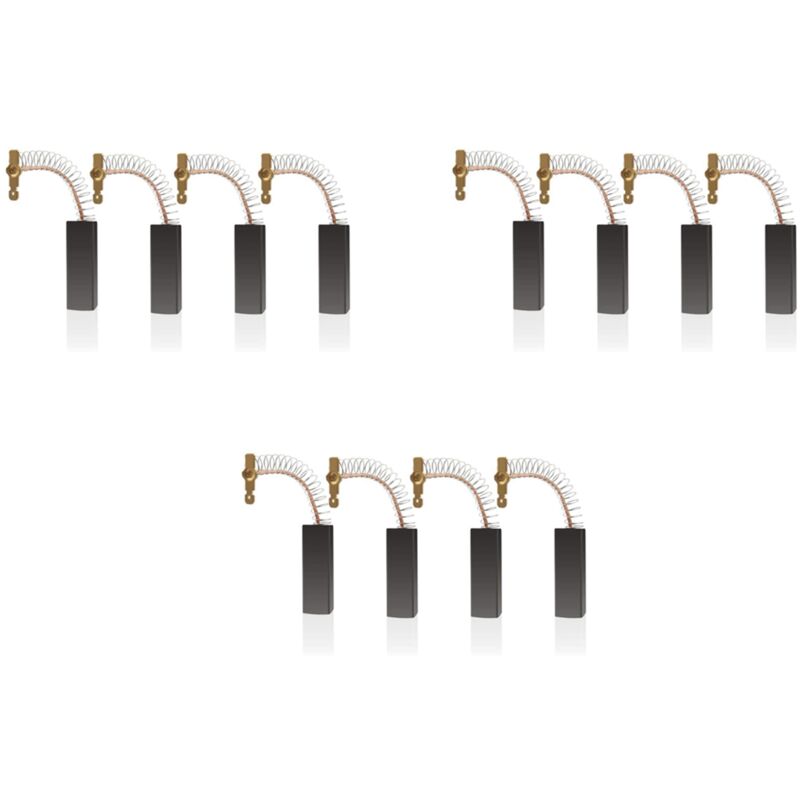 Image of Tlily - 12 Stück Waschen Kohle Bürsten 154740 Kohle Bürsten Motor Kohle Bürsten Für Waschen