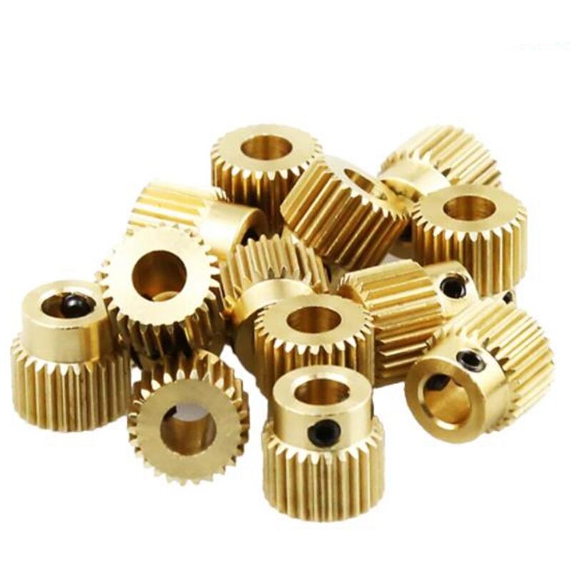 Image of 12 stücke Mk7 MK8 Extrusionsgetriebe 26 Zähne im Feed Kettenrad Anet A8 3D Drucker Extruder