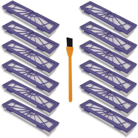 12 Stück Hochleistungs-Ersatzfilter für Neato Botvac Serie 945-0123 Botvac D701 70 70e 80 85 D7 D5 D3 Serie pièces
