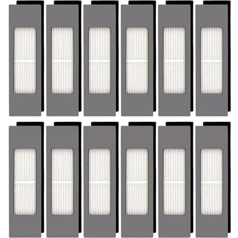 (12 Stück) N10 HEPA-Filter für Ecovacs DEEBOT OZMO N10 N10 Plus 920 950 T8 AIVI Max T9 T5 N5 N7 N8+ N8 Pro Plus Saugroboter
