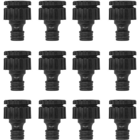 12 stücke G1/2 G3/4 Innengewinde Garten Schlauch Anschluss Adapter Reusable Stecker Verhältnisse