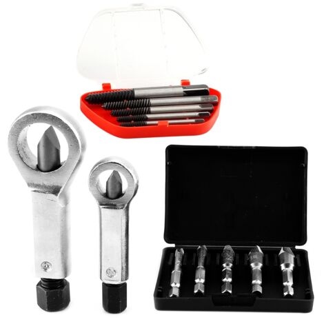 12-teiliges Set aus Metallmutterntrennern, Nussknacker, Ausdreher für rostige und beschädigte Schrauben