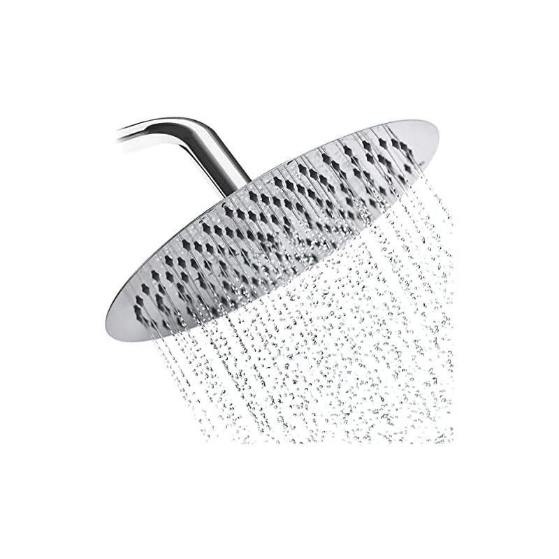 Sunxury - 12' Tête de Douche Acier Inoxydable 304 Pommeau de Douche Economie d'Eau et Haute Pression