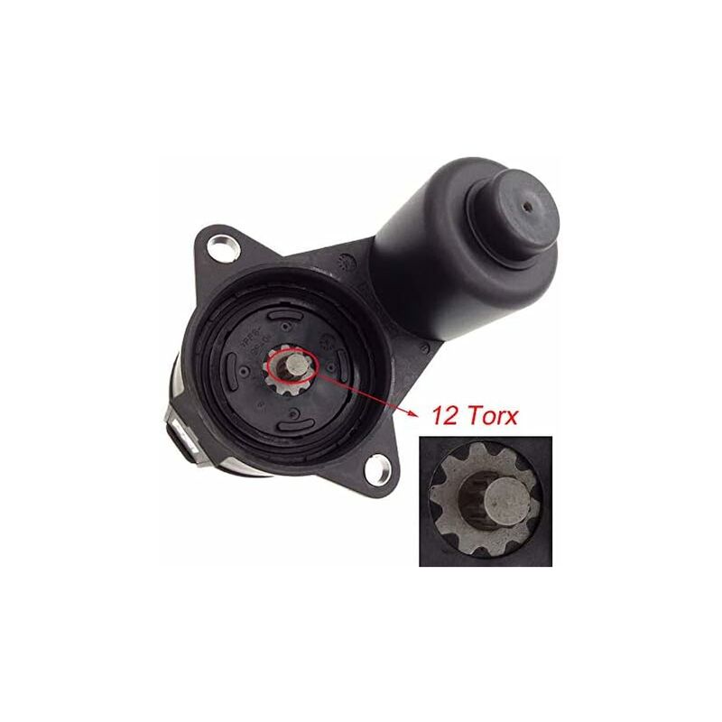 Aougo - 12 Torx Étrier De Frein Arrière Électrique Servo moteur De Frein à Main 3C0998281A 3C0998281B 32330208 323267 3C0998281