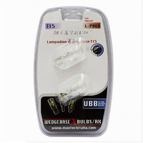 12 V 10 Watt T15 Maxtech L-p068 Lampadine