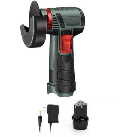 12 V 19500r/min Máquina de limpieza de azulejos de cerámica eléctrica inalámbrica Máquina de pulir en ángulo Máquina de pulir de cobre sin escobillas Hogar Hogar Máquina de pulir de corte de utilidad