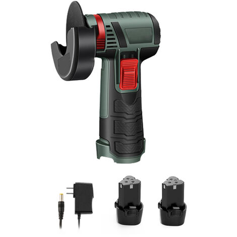 12 V 19500r/min Máquina de limpieza de azulejos de cerámica eléctrica inalámbrica Máquina de pulir en ángulo Máquina de pulir de cobre sin escobillas Hogar Hogar Máquina de pulir de corte de utilidad