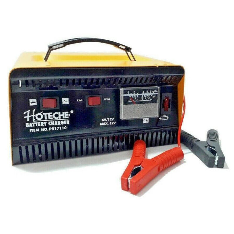 Image of Trade Shop - caricabatteria auto 12V und moto 6V carica batterie 6.5 - 10A P817110 -
