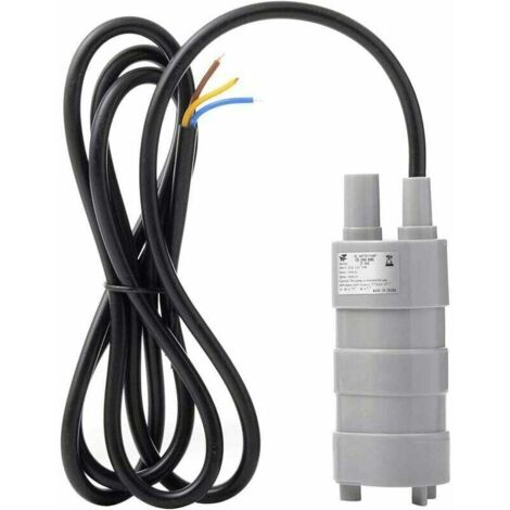 12-V-Gleichstrom-Wasserpumpe mit hohem Durchfluss – Tauchpumpe für Wohnmobile, Teiche, Aquarien, Duschen und Gärten – Durchflussrate 840 l/h