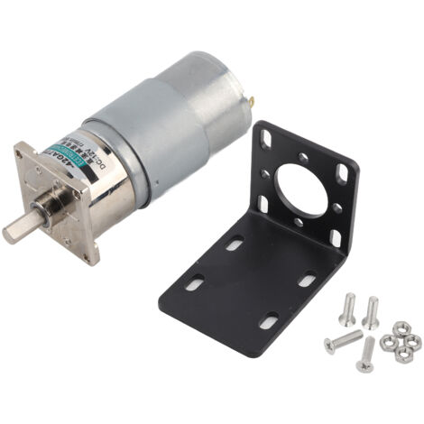 12-V-Gleichstrommotor XD-42GA775 mit hohem Drehmoment, inklusive Halterung, variable Drehzahl 600 U/min für industrielle Anwendungen